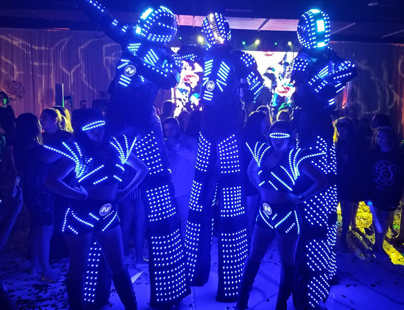 Hora loca temática Robot & Tecnología